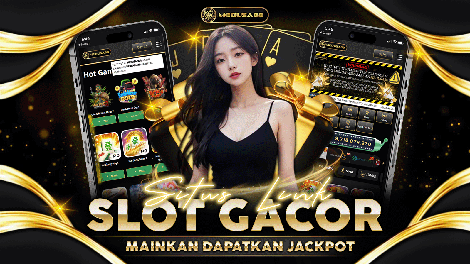 Slot88 Gacor Online Resmi Situs Medusa88 Terbaru & Tergacor Gampang Menang Hari Ini